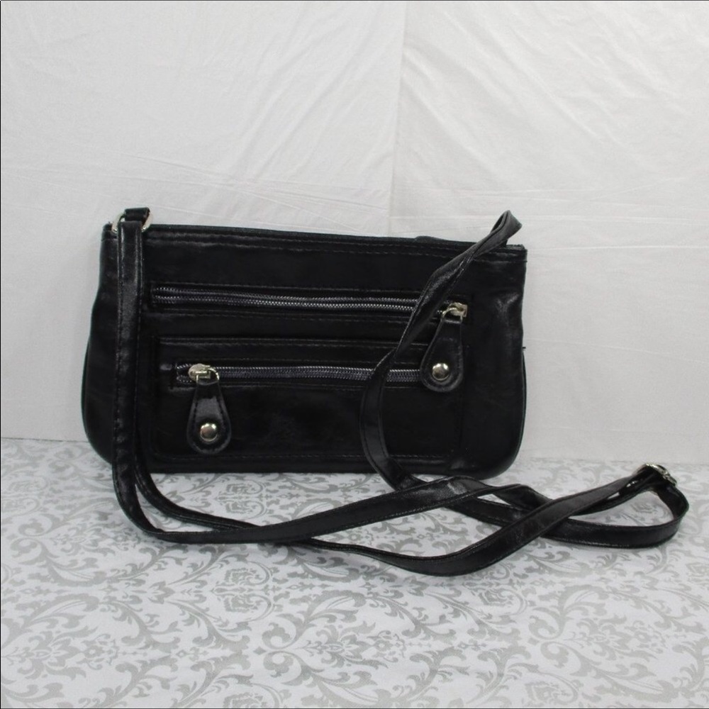 BLACK SMALL CROSSBODY BAG - Picture 1 of 5
